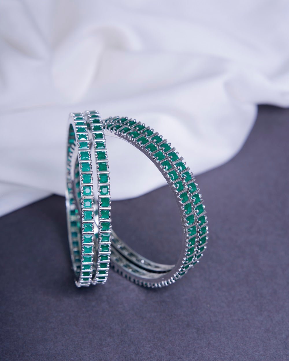 Opal Touch - Ruby Red Romance Bangles (Pack of 4) - Bangles