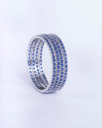 Opal Touch - Ruby Red Romance Bangles (Pack of 4) - Bangles