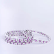 Opal Touch - Ruby Red Romance Bangles (Pack of 4) - Bangles