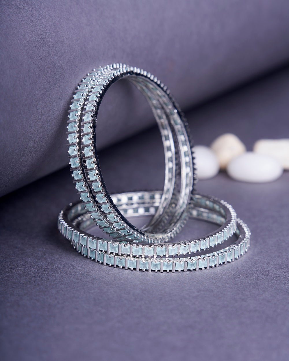 Opal Touch - Ruby Red Romance Bangles (Pack of 4) - Bangles