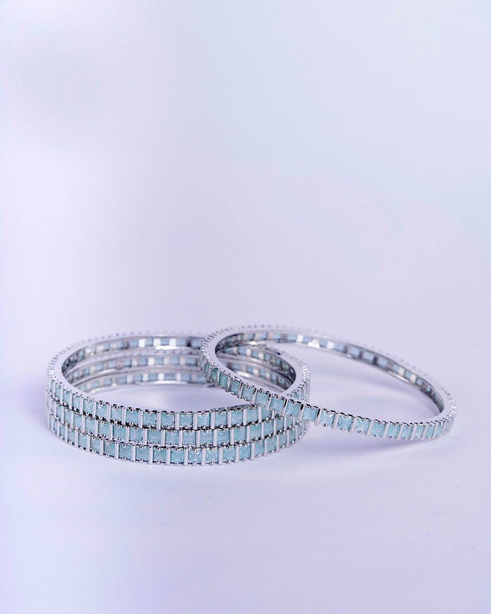 Opal Touch - Ruby Red Romance Bangles (Pack of 4) - Bangles