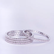 Opal Touch - Ruby Red Romance Bangles (Pack of 4) - Bangles