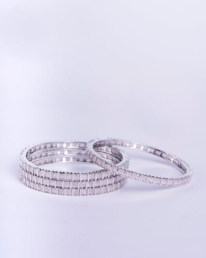 Opal Touch - Ruby Red Romance Bangles (Pack of 4) - Bangles