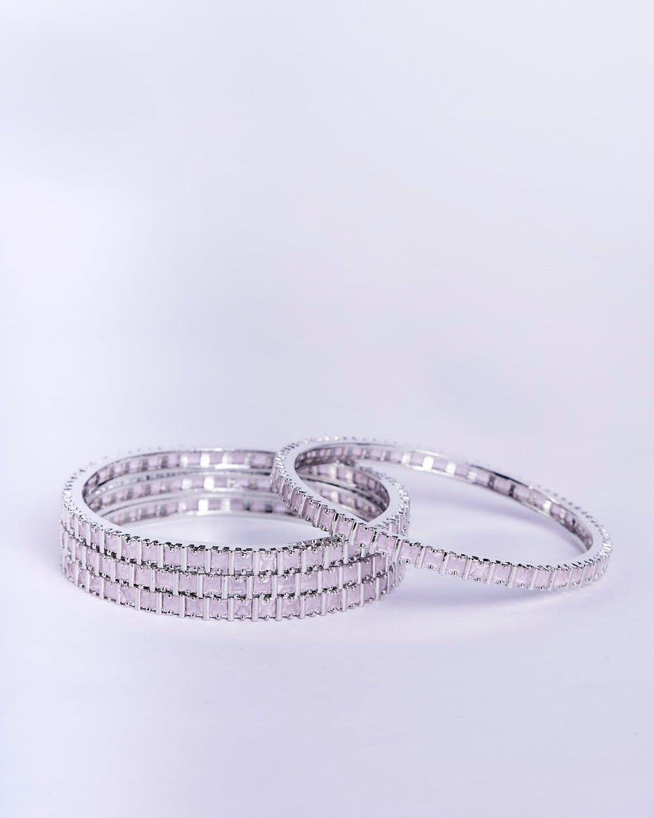 Opal Touch - Ruby Red Romance Bangles (Pack of 4) - Bangles