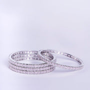 Opal Touch - Ruby Red Romance Bangles (Pack of 4) - Bangles
