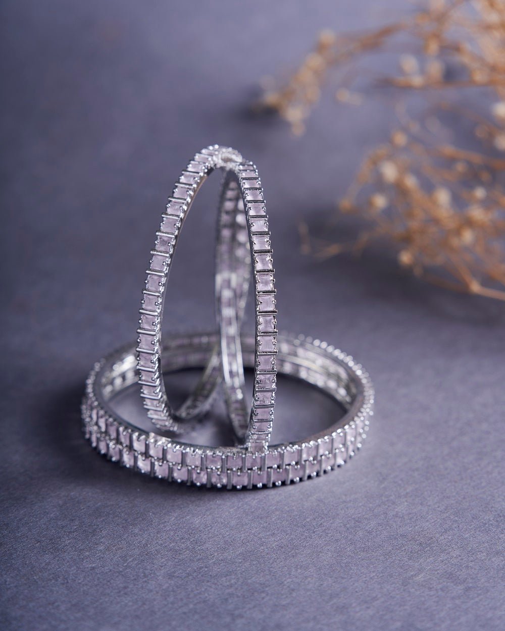 Opal Touch - Ruby Red Romance Bangles (Pack of 4) - Bangles