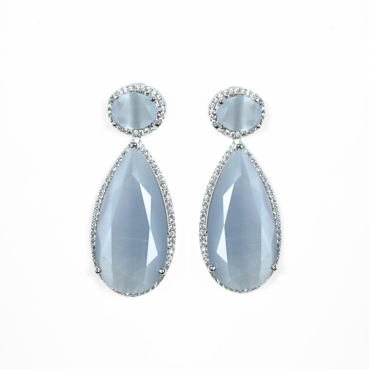 Sapphire Glow Necklace - Opal Touch