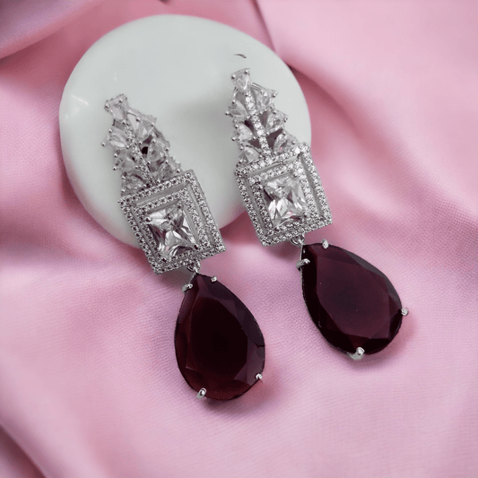 Opal Touch - Sapphire Skies Earrings - Earrings