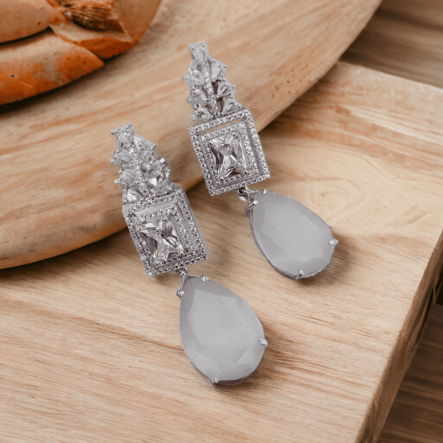 Opal Touch - Sapphire Skies Earrings - Earrings