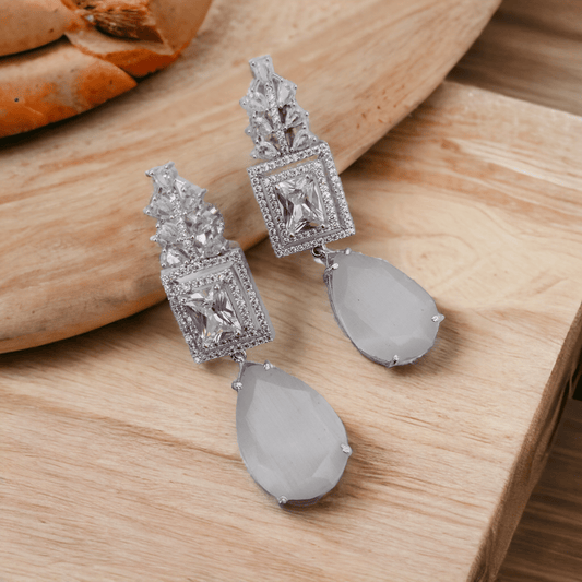 Opal Touch - Sapphire Skies Earrings - Earrings