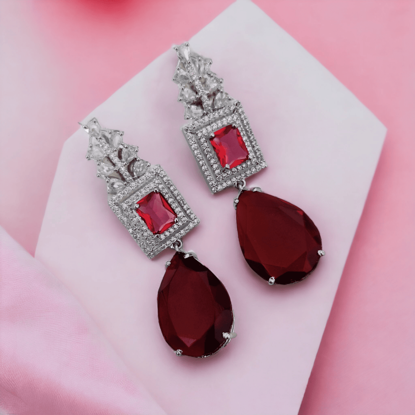 Opal Touch - Sapphire Skies Earrings - Earrings