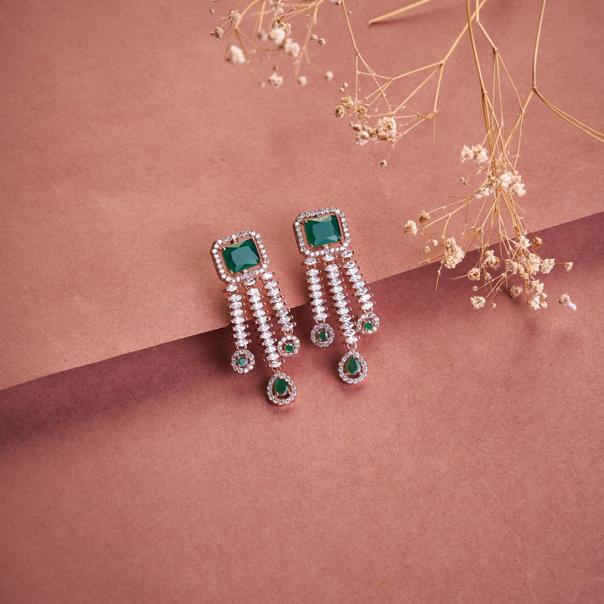 Earrings - Sapphire Twilight Earrings - Opal Touch