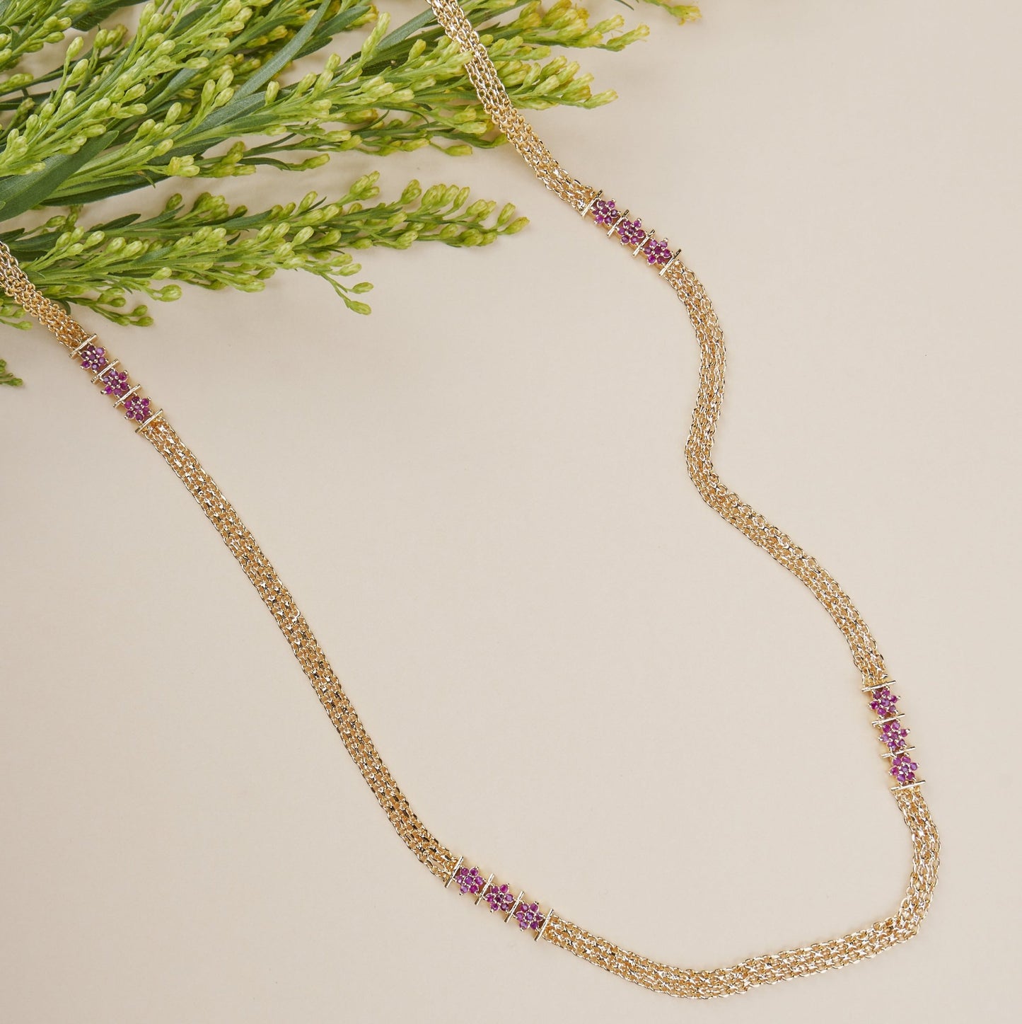 Opal Touch - Scarlet Allure Chain - Chain