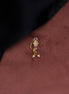 Opal Touch - Scarlet Spark Opal Nose Pin - Nose Pin