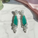 Scarlet Symphony Earrings - Opal Touch