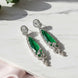 Scarlet Symphony Earrings - Opal Touch