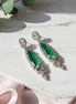 Scarlet Symphony Earrings - Opal Touch