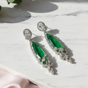 Scarlet Symphony Earrings - Opal Touch