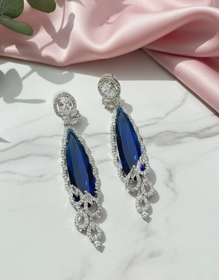 Scarlet Symphony Earrings - Opal Touch