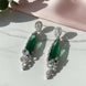 Scarlet Symphony Earrings - Opal Touch
