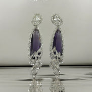 Earrings - Scarlet Symphony Earrings - Opal Touch