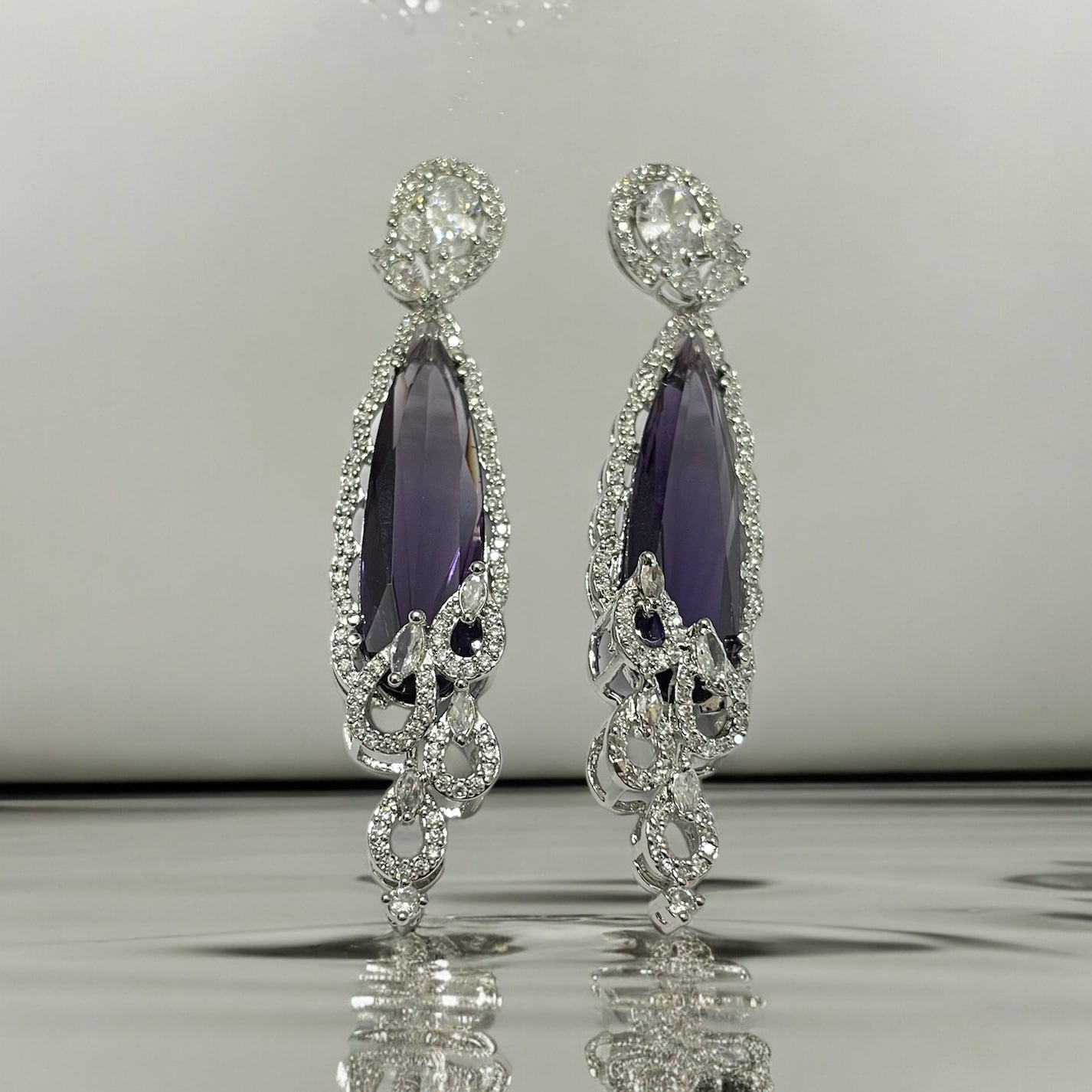 Earrings - Scarlet Symphony Earrings - Opal Touch