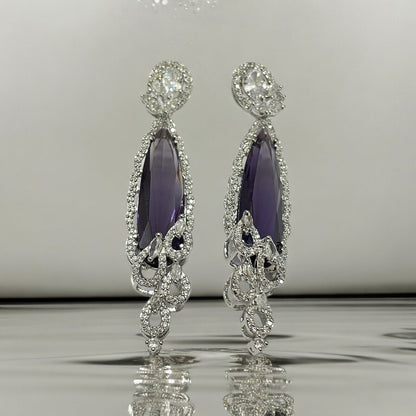 Earrings - Scarlet Symphony Earrings - Opal Touch