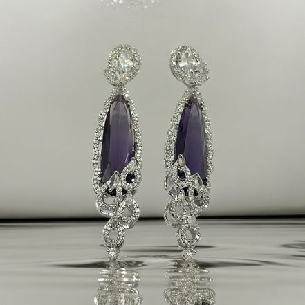 Earrings - Scarlet Symphony Earrings - Opal Touch