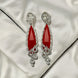Earrings - Scarlet Symphony Earrings - Opal Touch