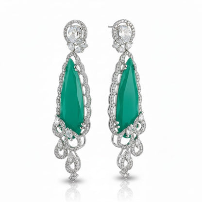 Scarlet Symphony Earrings - Opal Touch