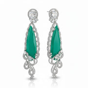 Scarlet Symphony Earrings - Opal Touch