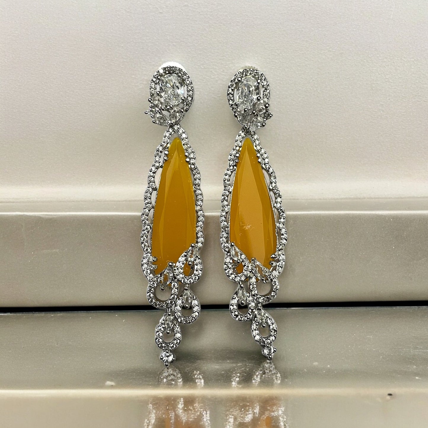 Earrings - Scarlet Symphony Earrings - Opal Touch