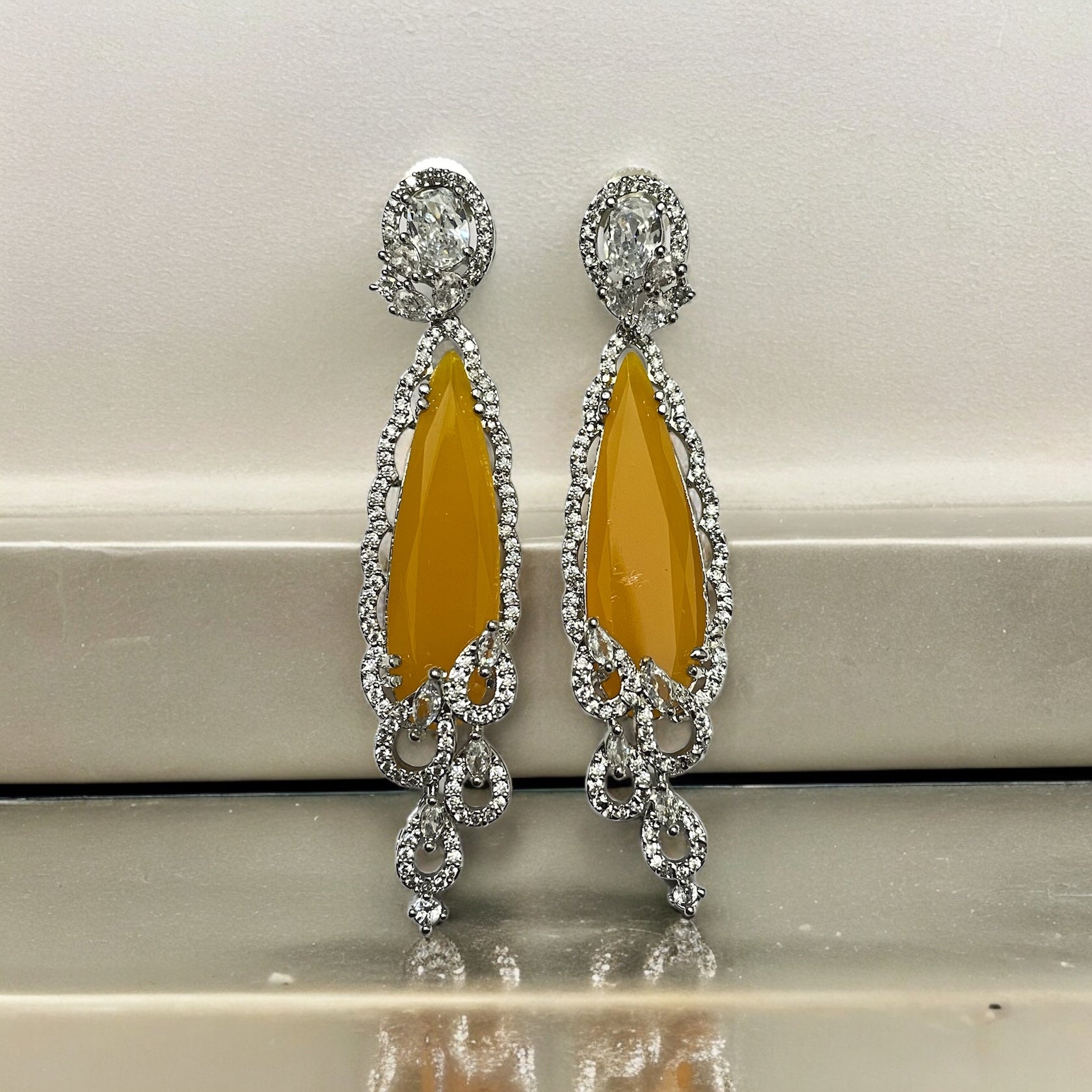 Earrings - Scarlet Symphony Earrings - Opal Touch