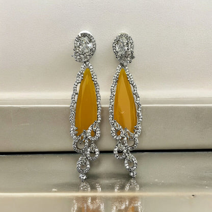 Earrings - Scarlet Symphony Earrings - Opal Touch