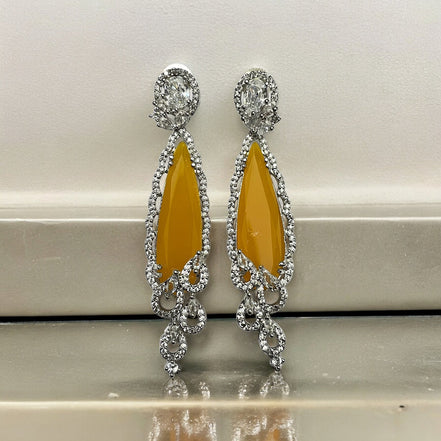 Earrings - Scarlet Symphony Earrings - Opal Touch