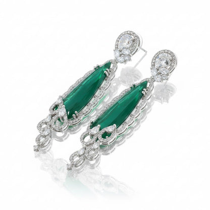 Scarlet Symphony Earrings - Opal Touch