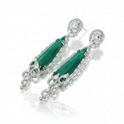 Scarlet Symphony Earrings - Opal Touch