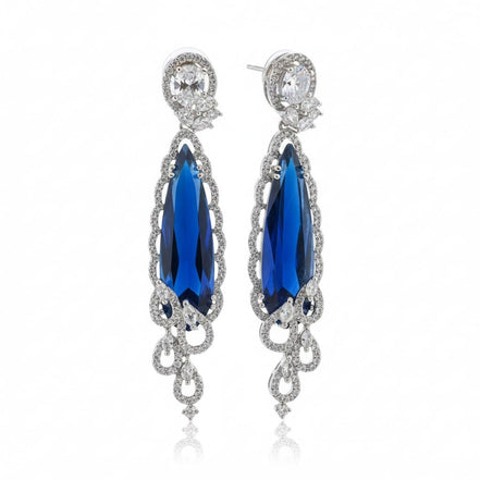 Scarlet Symphony Earrings - Opal Touch