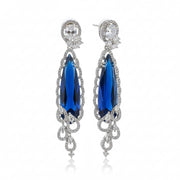 Scarlet Symphony Earrings - Opal Touch