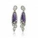 Scarlet Symphony Earrings - Opal Touch
