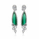 Scarlet Symphony Earrings - Opal Touch