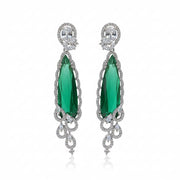 Scarlet Symphony Earrings - Opal Touch