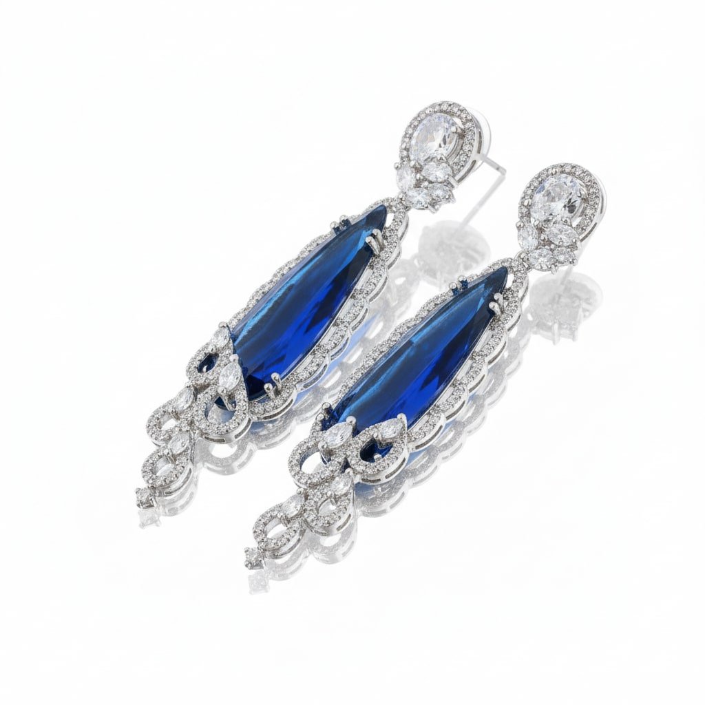 Scarlet Symphony Earrings - Opal Touch