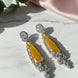 Scarlet Symphony Earrings - Opal Touch