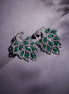 Earrings - Serene Jade Peackock Earrings - Opal Touch