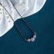Mangalsutra - Serene Promise Rhodium Mangalsutra - Opal Touch