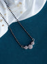 Mangalsutra - Serene Promise Rhodium Mangalsutra - Opal Touch