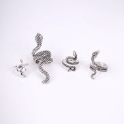 Combo - Serpentine Rhodium Grace Ring (Pack of 4) - Opal Touch
