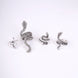 Combo - Serpentine Rhodium Grace Ring (Pack of 4) - Opal Touch