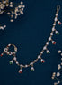 Nose Pin - Sharalle Two Tone Gold Silver Nath - Opal Touch